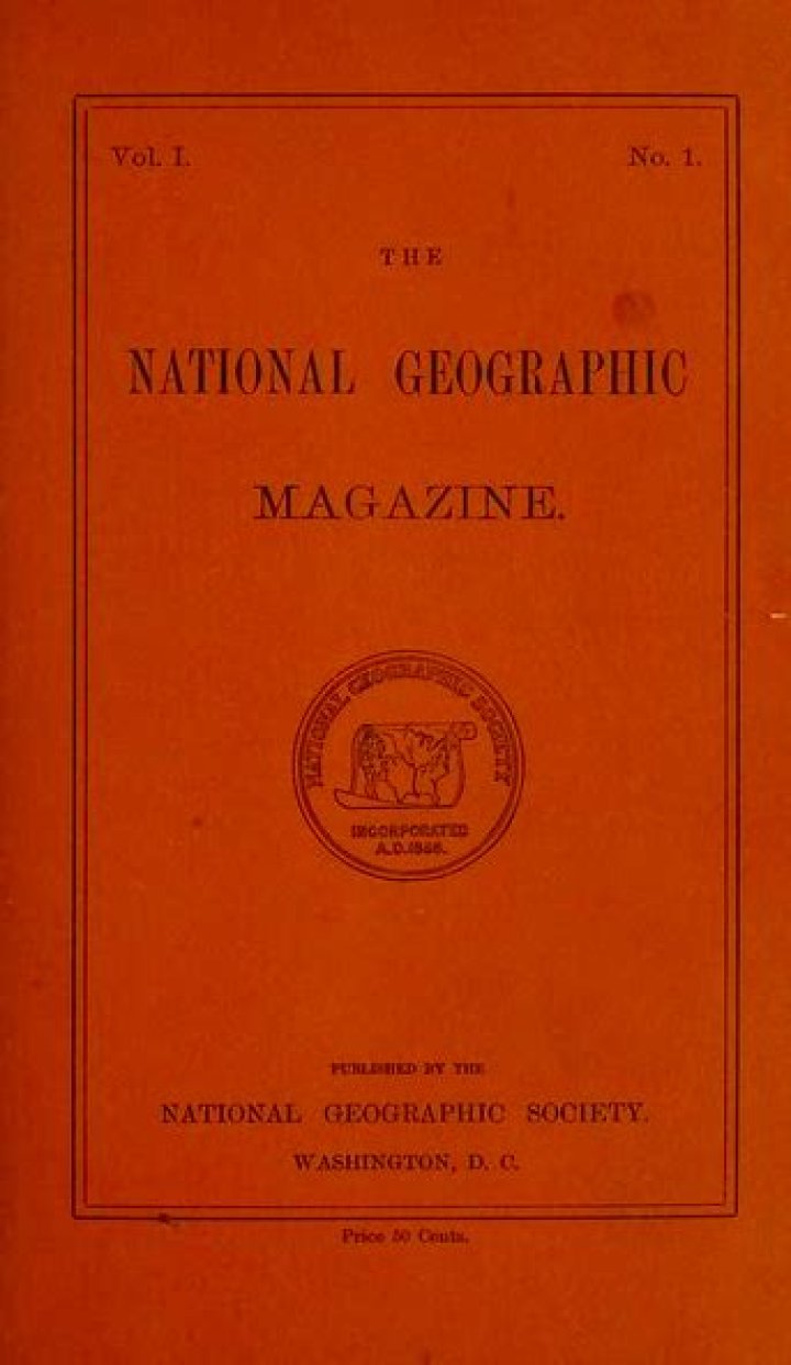 Rediscover the Past with the Historical 1888 National Geographic Magazine