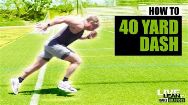Mastering the 40 Yard Dash: Techniques, Training, and Tips for Success