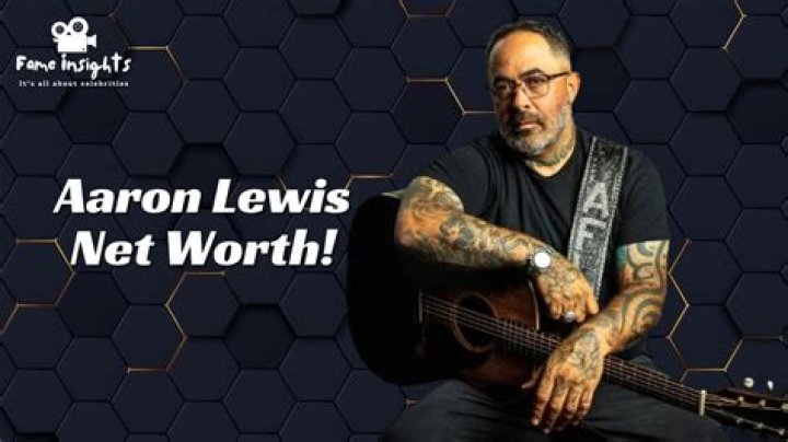 Aaron Lewis Net Worth 2024: A Deep Dive into the Life of the Country Rock Star