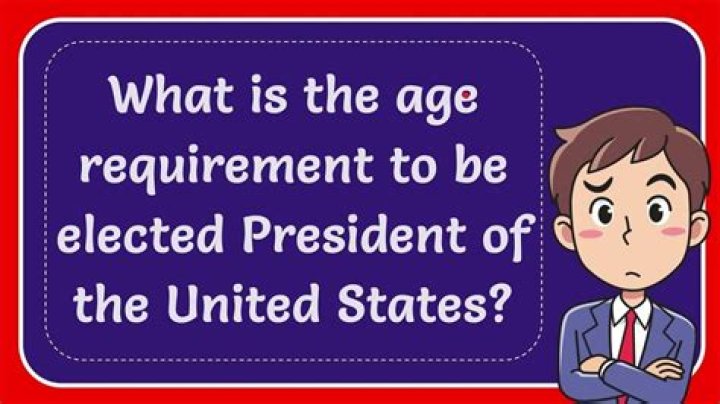 Understanding the Age Requirement for Presidents: A Comprehensive Guide
