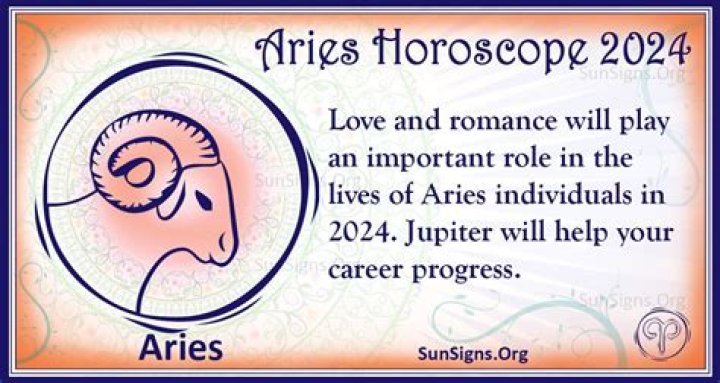 Aries Horoscope 2024: What to Expect in the Year Ahead
