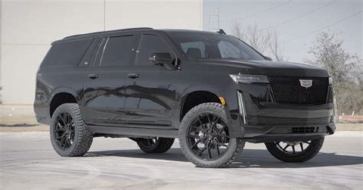 Unveiling the Allure of the Blacked Out Escalade