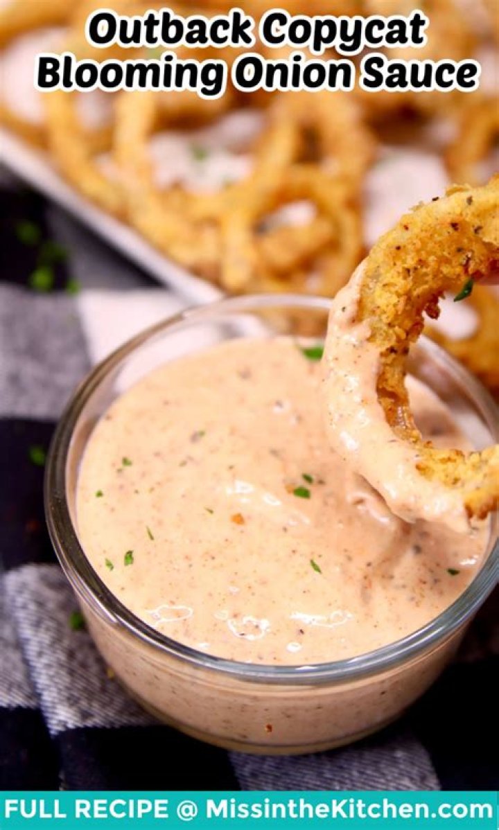 Bloomin' Onion Sauce: The Ultimate Guide to Making and Enjoying This Delicious Dip