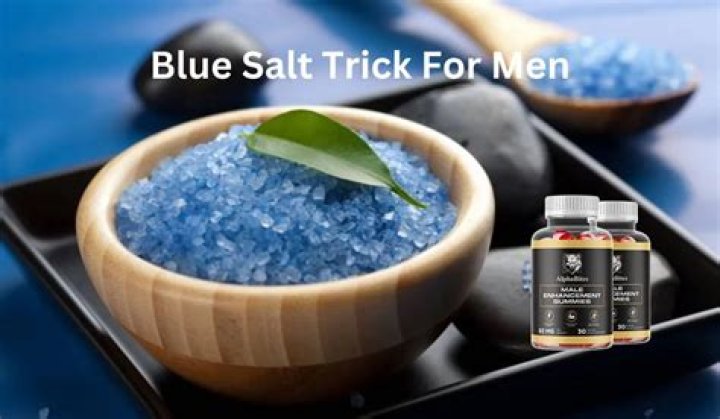 Blue Salt Trick for Men: Unlocking the Secrets to Confidence and Charisma