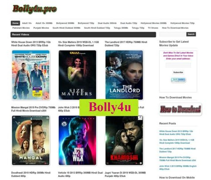 Bolly4u.cc: Your Ultimate Destination for Bollywood Entertainment