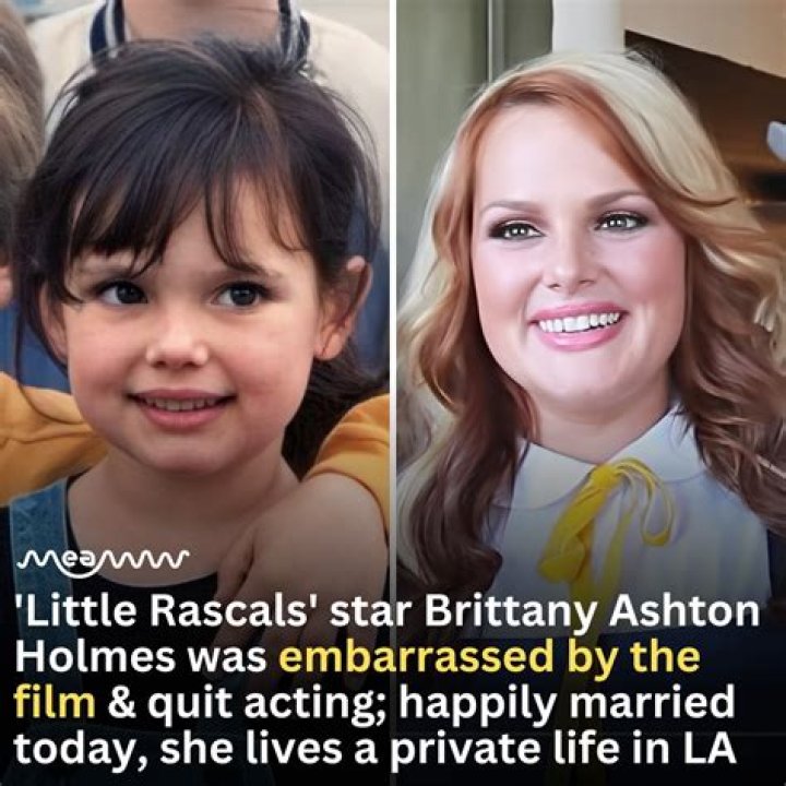 Brittany Holmes: The Little Rascals Star and Her Journey