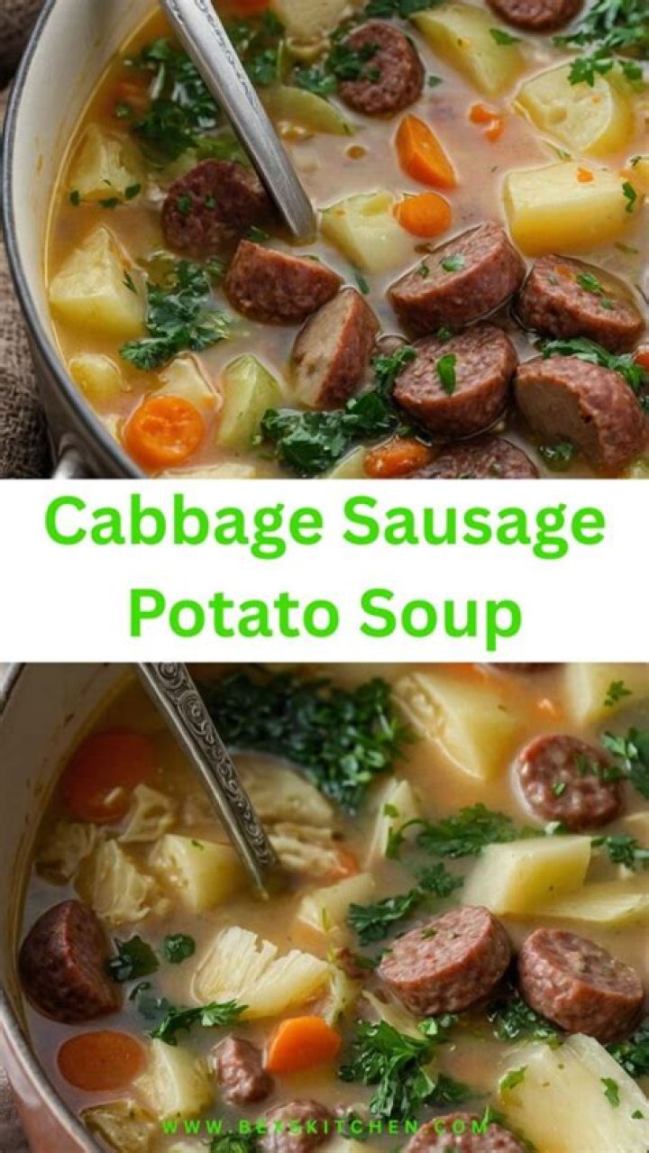 Delightful Comfort: The Cabbage Sausage Potato Medley