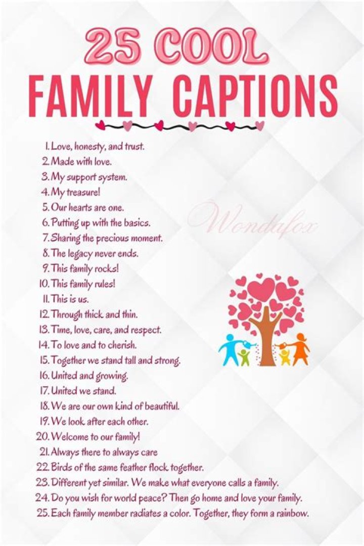 Captivating Captions for Family Pictures: Create Memories with Words