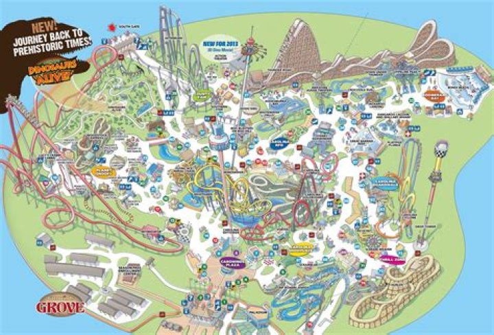 Exploring Carowinds Amusement Park Map: Your Ultimate Guide
