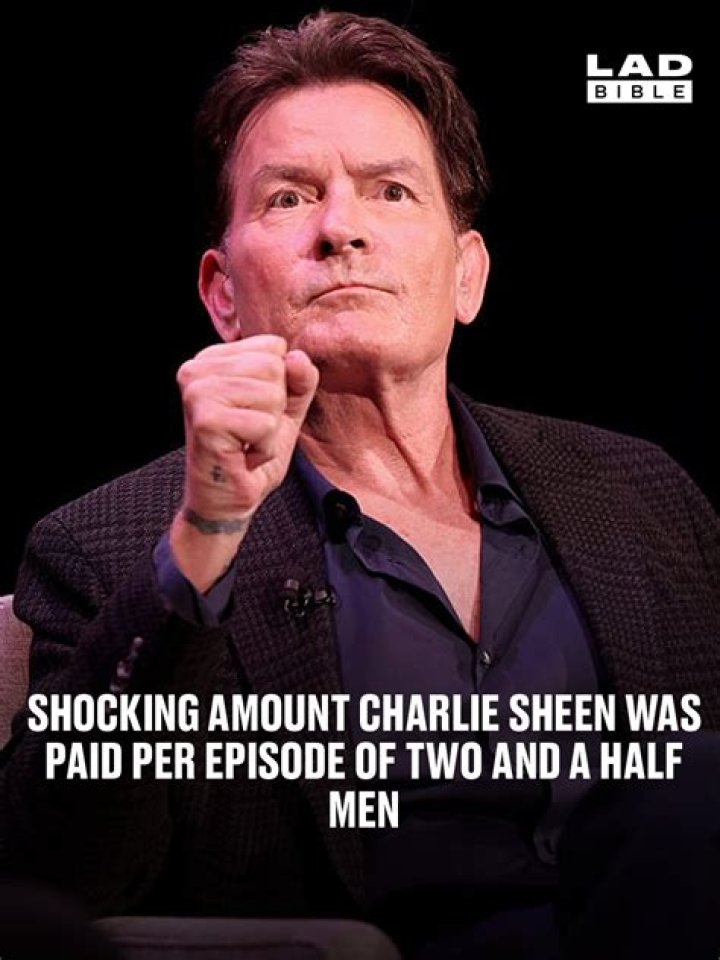 The Astonishing Paycheck Charlie Sheen Received Per Episode