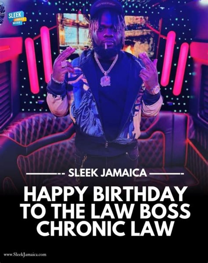 Celebrating Chronic Law's Birthday: A Look Into the Life of the Dancehall Star