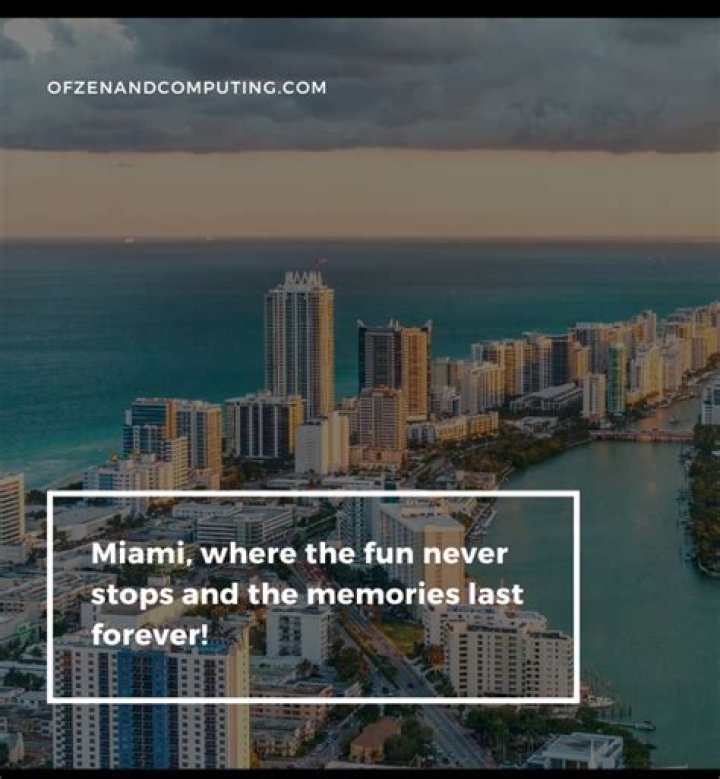 Clever Miami Instagram Captions: Stand Out in the Sunshine State
