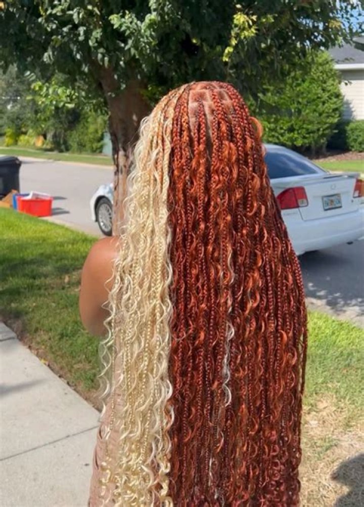 Copper and Blonde Braids: A Trendy Hair Style for Every Occasion