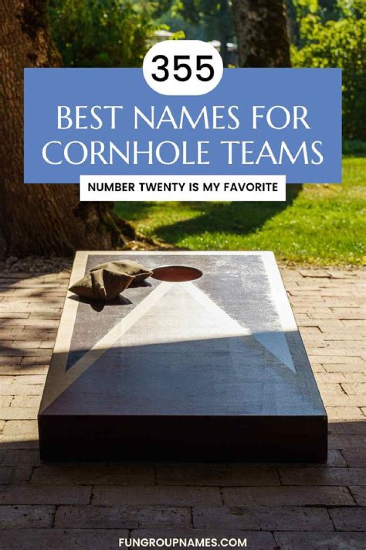 Cornhole Game Names: Creative and Fun Ideas for Your Next Game