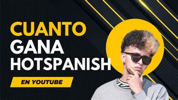 &iquest;Cu&aacute;nto Gana HotSpanish por Cada Video? Descubre los Ingresos del Famoso YouTuber