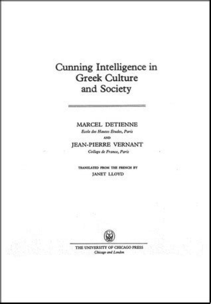 Cunning Intelligence: Unraveling the Secrets to Success