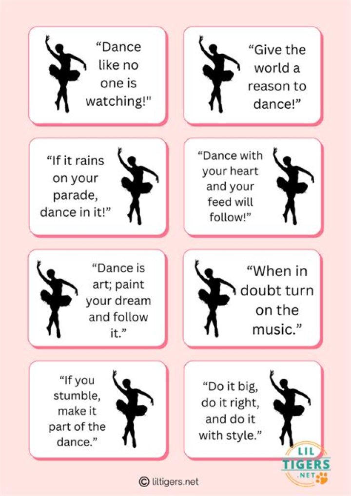 Inspiring Dance Recital Program Quotes to Elevate Your Performance