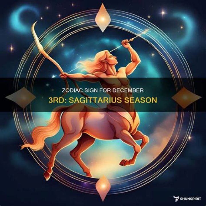 Understanding the December 3rd Zodiac Sign: Sagittarius