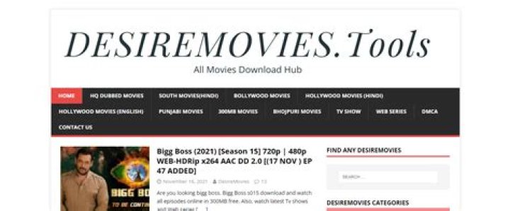 DesireMovies.com: Your Ultimate Destination for Movies and TV Shows