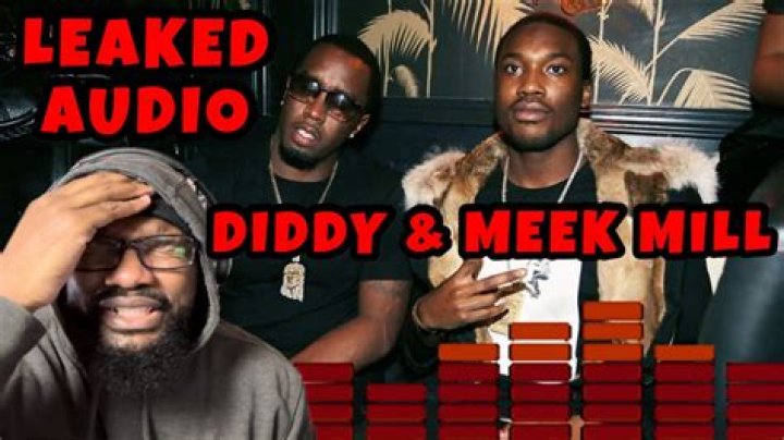 Diddy Meek Mill Full Audio Tape: A Deep Dive into the Controversy