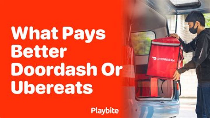Compare DoorDash vs. UberEats: Which Delivery Service Reigns Supreme?