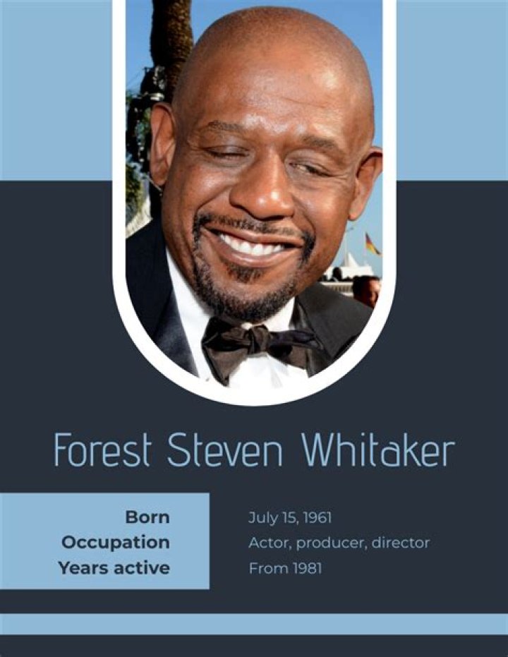 How Old is Forest Whitaker?
