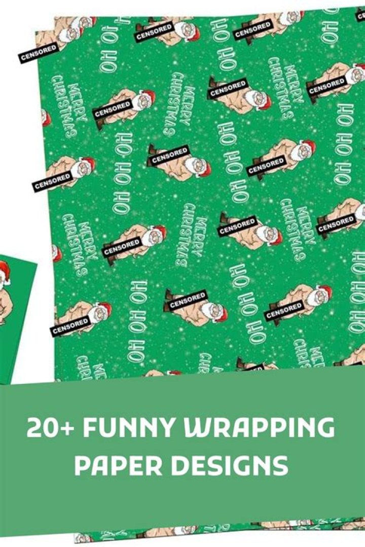 Wrap It Up with Laughter: The Joy of Funny Wrapping Paper