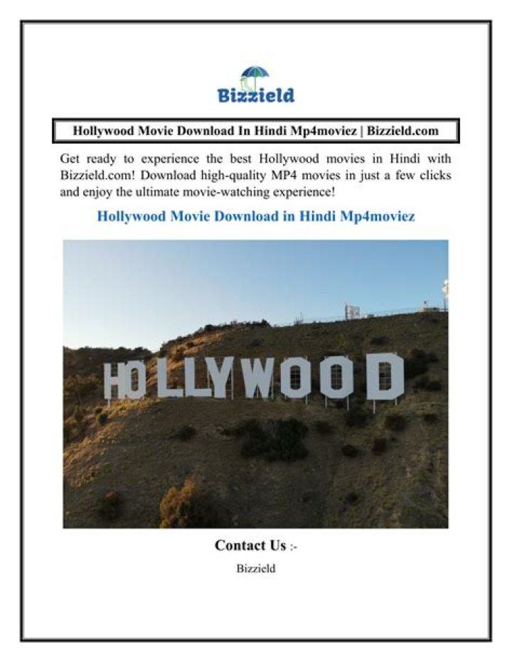 Hollywood Movie Download in Hindi: Your Ultimate Guide