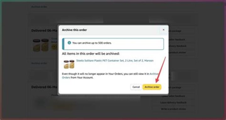 How Do You Archive an Amazon Order: A Comprehensive Guide
