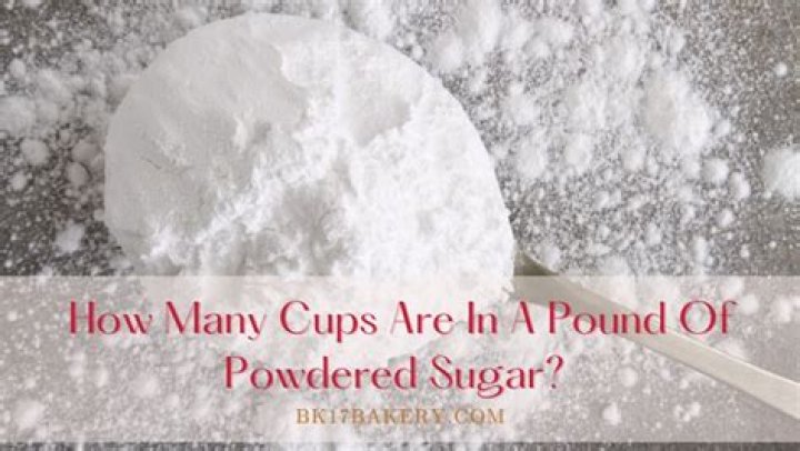 Understanding Measurements: How Many Cups is 1 Pound of Powdered Sugar?