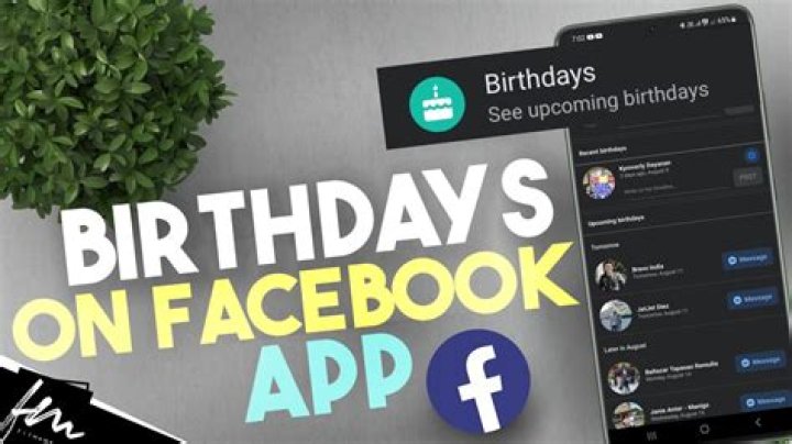 How to Find Birthdays on Facebook App: A Comprehensive Guide