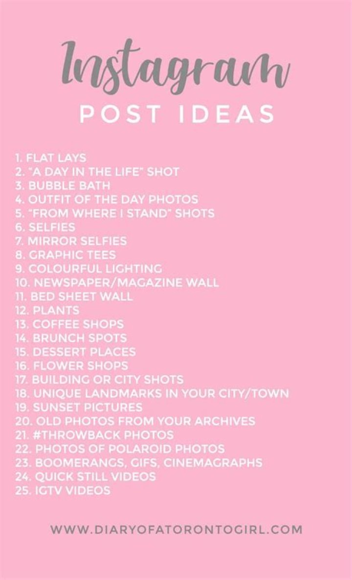 Instagram Post Ideas for Girls: Creative and Inspiring Content to Stand Out