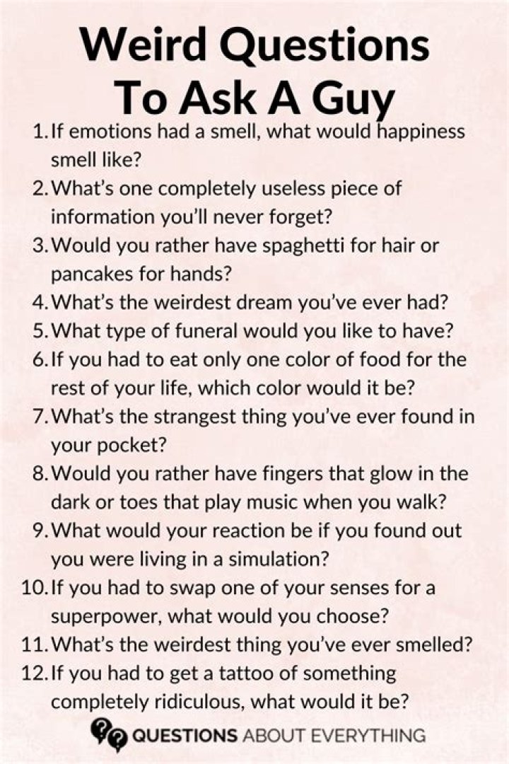 Interesting Questions to Ask Guys: Unlocking Deeper Conversations