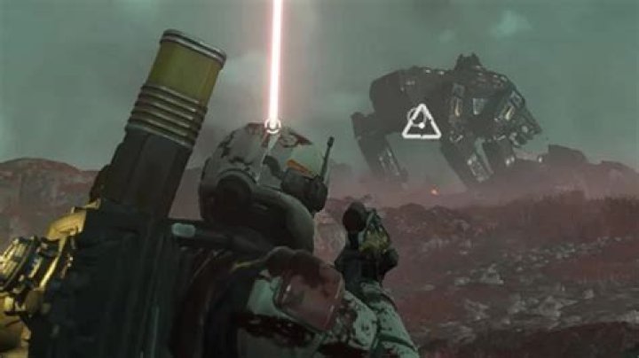 Is the Factory Strider Supposed to Rapid Fire Laser Cannon?