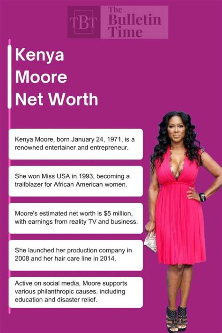 The Remarkable Journey of Kenya Moore: Atlanta Housewives and Her Impressive Net Worth