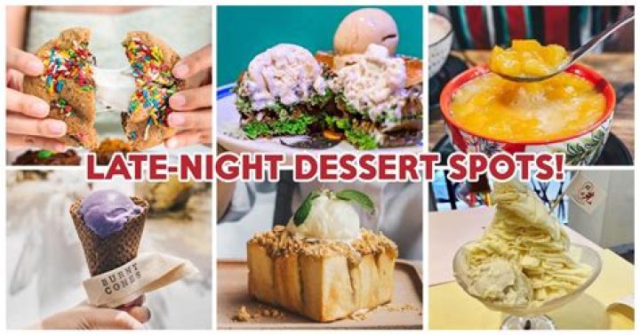 Indulgent Late Night Dessert Delights