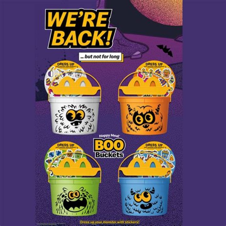 McDonald's Halloween Buckets: A Spooky Tradition Reimagined