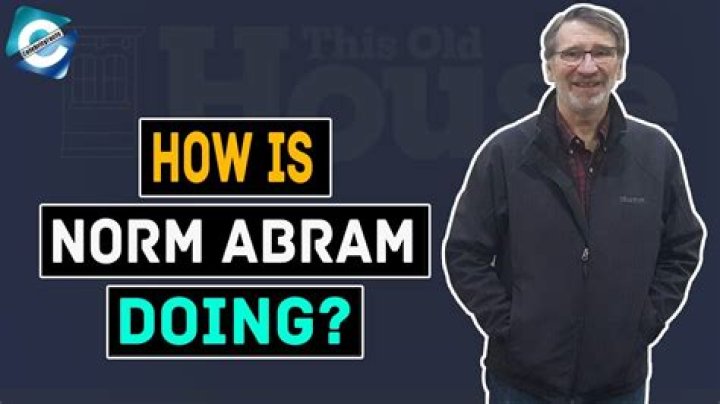Exploring Norm Abram's Health Journey: A Craftsman's Commitment to Well-being