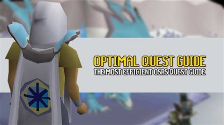 Ultimate Questing: The Optimal Quest Guide for OSRS