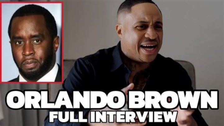 Orlando Brown and P Diddy: A Deep Dive into Their Connection