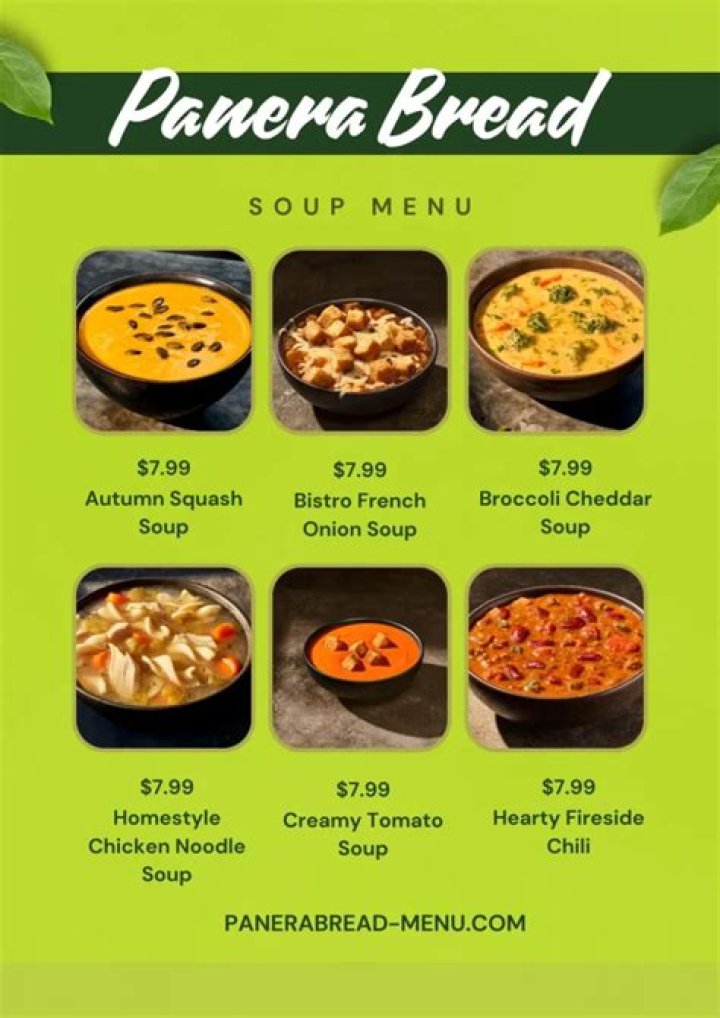 Exploring the Delicious Panera Bread Soup Menu: A Comprehensive Guide