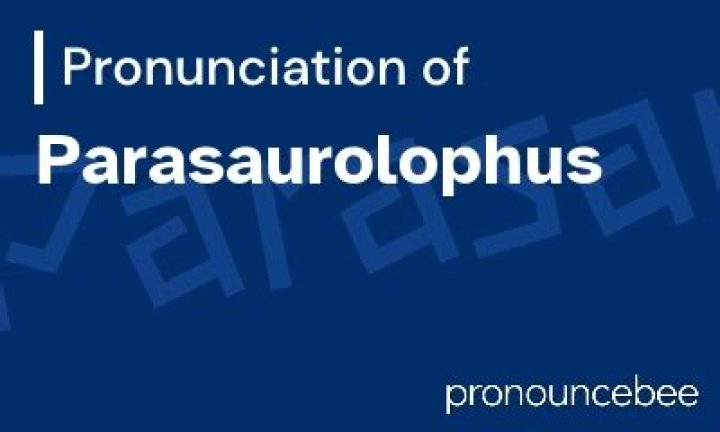 The Pronunciation of Parasaurolophus: A Comprehensive Guide