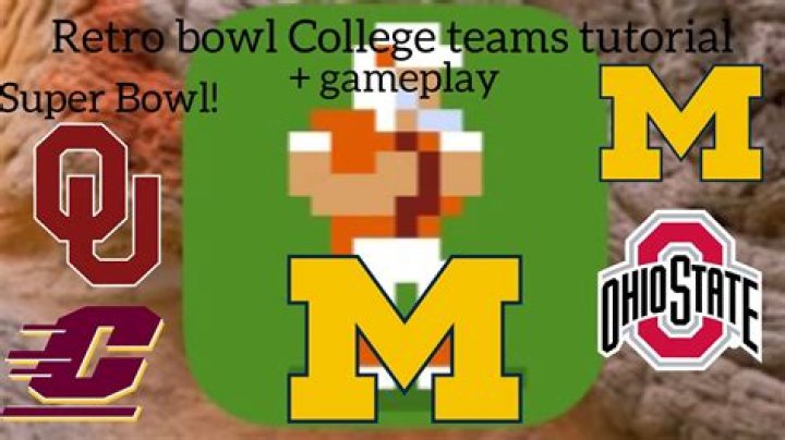 Exploring the Excitement of Retro Bowl College Teams