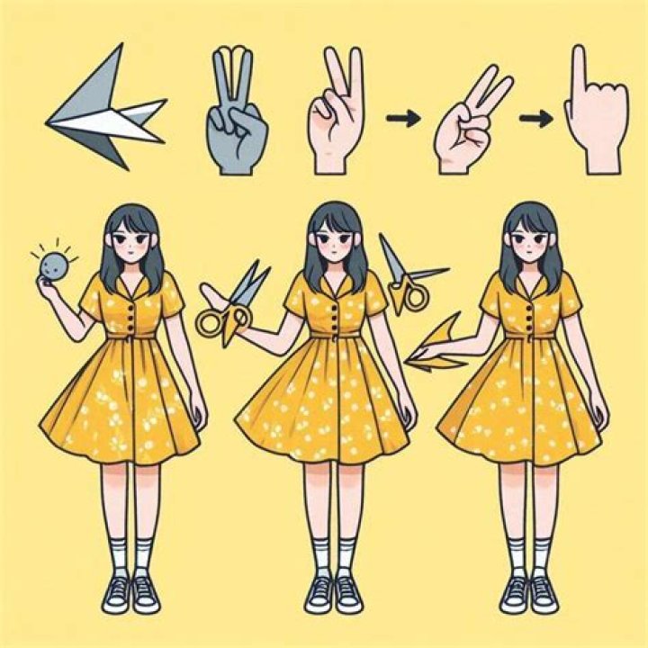 Rock Paper Scissors Yellow Dress Girl Original Video: A Dive into Viral Trends