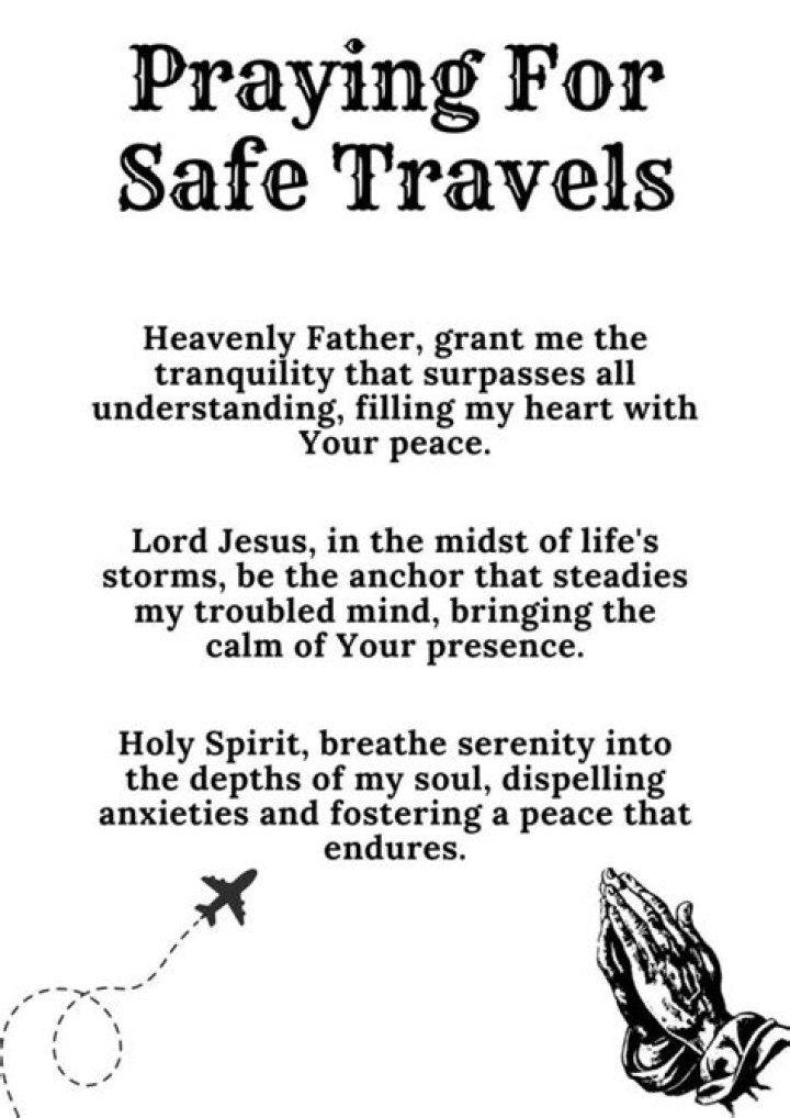 Safe Journey Prayer for Friend: A Guide to Sending Positive Vibes