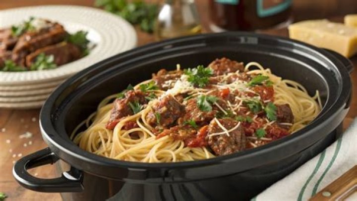 Deliciously Simple Slow Cooker Beef Pasta Recipe with Angel Hair