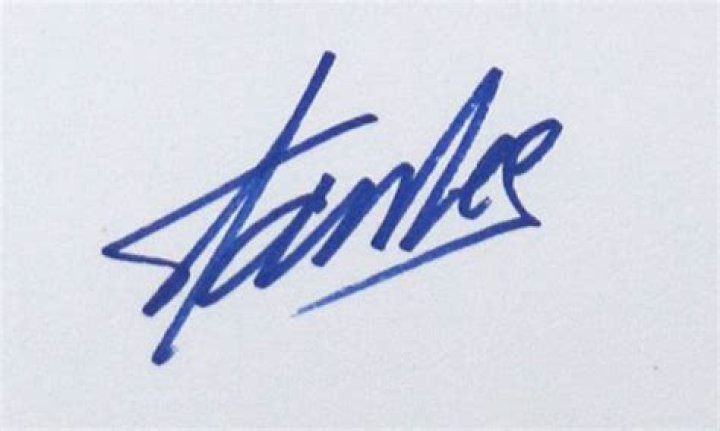 Stan Lee Autograph: A Tribute to Comic Book Legend