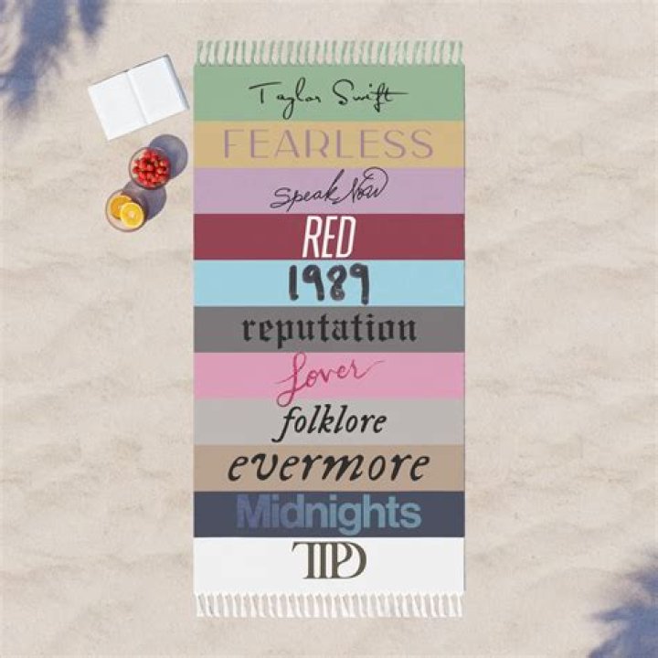 Taylor Swift Beach Towel: A Trendy Accessory for Swifties