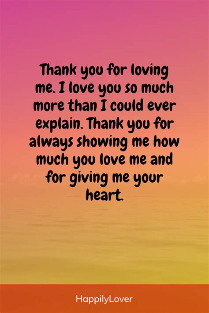 Thank You Love You Quotes: Expressing Your Affection with Words