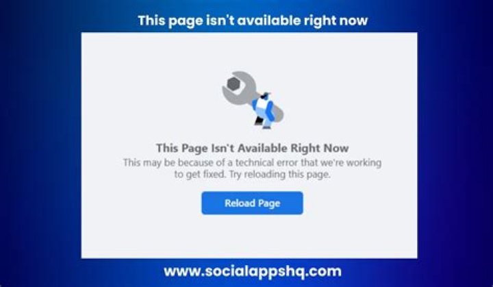 This Page Isn't Available Right Now: Understanding the Common Error